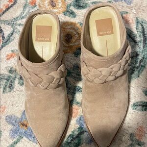 Dolce Vita Women's Beige Braided Mules